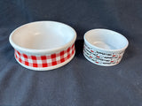 Lot Of 2 Pet Bowls