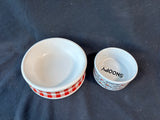 Lot Of 2 Pet Bowls