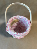 Longaberger 2002 Horizen of Hope White Washed Basket Liner & Protector (T)