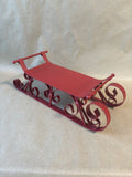Longaberger Holiday Helper Metal Sleigh Runners