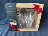 Casanero 6 Piece Margarita Kit & Bamboo Salting Tray, Appears Unopened