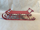 Longaberger Holiday Helper Metal Sleigh Runners