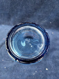 Set Of 6 Anchor Hocking Tartan Blueberry Iced Tea Glasses