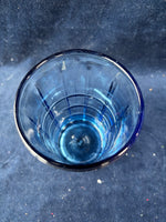 Set Of 6 Anchor Hocking Tartan Blueberry Iced Tea Glasses