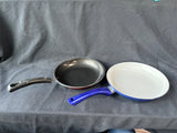 2-Piece Frying Pan Skillet Lot