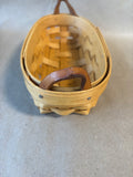 Lot Of 2 Small Longaberger Baskets *Read Description* (W)