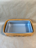 Longaberger Bread Basket W/ Plastic Insert
