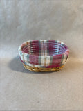 Longaberger Catch-All Basket W/ Liner And Plastic Protector (Z)