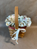Longaberger Mother’s Day Trim A Basket W/ Liner And Protector (AA)