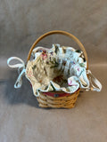 Longaberger Mother’s Day Trim A Basket W/ Liner And Protector (AA)