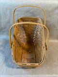 2015 Longaberger Slanted Vegetable Basket W/ Double Swing Handle (BB)