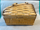 2015 Longaberger Slanted Vegetable Basket W/ Double Swing Handle (BB)