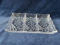 Shannon Crystal Rectangular Divided Tray