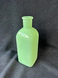 Hearth & Hand with Magnolia Green Frosted Glass Milk Bottle Vase *Read Description*