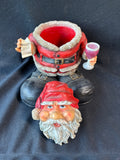 Direct Connection 2006 Christmas Santa Whine Stomper (Wine Holder) *Read Description*