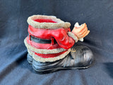 Direct Connection 2006 Christmas Santa Whine Stomper (Wine Holder) *Read Description*