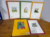 Children’s Large Paperback Book Lot (5)(A)
