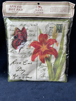 Alice's Cottage Spiced Hot Pad Trivet, Unopened