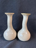 Pair Of Ceramic Bud Vases
