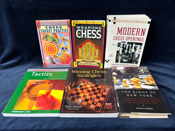 (B)Chess Book Lot (6)