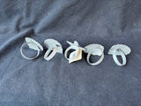 Lot Of 5 Yankee Candle Nautical Themed Napkin Holders