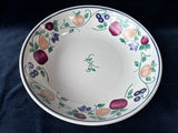 Orchard Medley By Princess House Large Serving Bowl