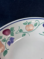 Orchard Medley By Princess House Large Serving Bowl