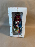 Lot Of 2 Glass Christmas Ornaments