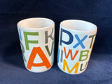 Polka Dot/Alphabet Bathroom Set- 6 PCs