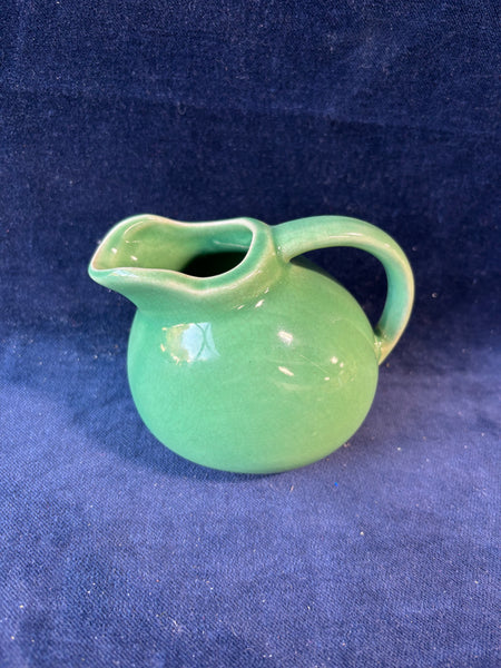 USA Ball Creamer Pitcher Jug Green