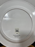 Set Of 4 Melamine Gingham Charger Plates