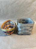 Longaberger/Other Small Basket Lot (2)