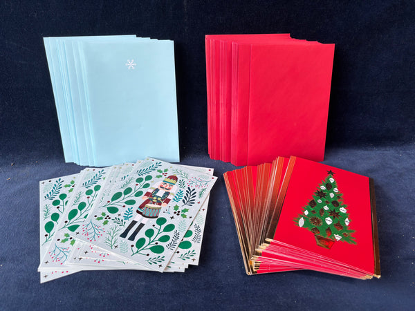 Small Assorted Lot Of Unused Christmas Cards