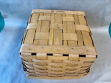 Longaberger Tabletop Serving Basket W/ Red Plastic Tray