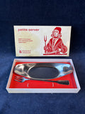 WMF-Cromargan Petite Server Dish + Oneida Fork