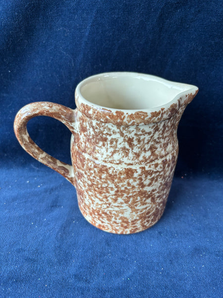Roseville USA Brown/Yellow Pottery Pitcher