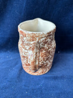 Roseville USA Brown/Yellow Pottery Pitcher
