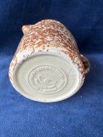 Roseville USA Brown/Yellow Pottery Pitcher
