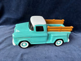 1950's Chevrolet 3100 Truck Ceramic Teleflora GM Licensed Ceramic Display (2 Available, Priced Individually)