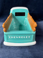 1950's Chevrolet 3100 Truck Ceramic Teleflora GM Licensed Ceramic Display (2 Available, Priced Individually)