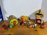 Fisher-Price Woodsey Squirrel Family And Accessories Lot
