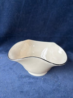 Lenox Candy Dish Bowl Pinched Curved Edge