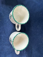Furio Sponged Christmas Tree China Set 9 PCs