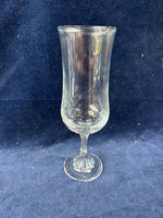 Set Of 5 Twisted Stem Champagne Flutes