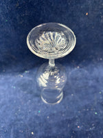 Set Of 5 Twisted Stem Champagne Flutes