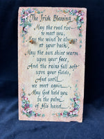 An Irish Blessing Wall Plaque