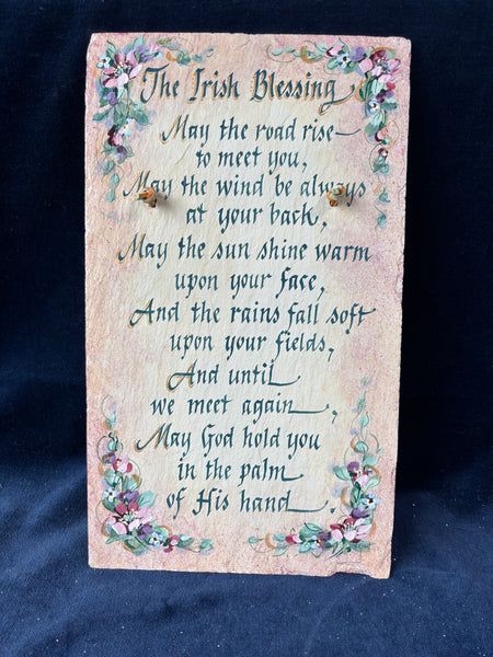 An Irish Blessing Wall Plaque