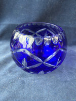 Cobalt Blue Glass Vase