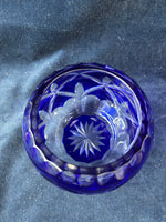 Cobalt Blue Glass Vase