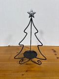 Longaberger Wrought Iron Christmas Tree Candle Holder